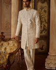 Ivory Sherwani Set