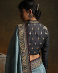 Royal & Pristine Embroidered Saree & Blouse