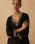 Black Kaftan Dress