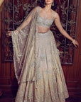 The Starlight Mogra Lehenga