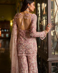 Dusty Rose Sharara Set