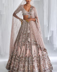 Alyssa Shimmer Tulle Bridal Lehenga Set