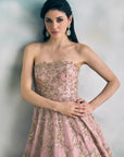Pink Chamak Gown