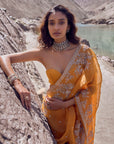 Inayat Saree Set - Orange