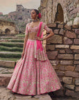 Candy Pink Rhea Lehenga Set