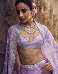 Lavender Jiya Lehenga Set