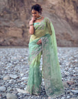 Inayat Saree Set - Green