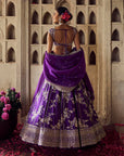 Purple Renuka Lehenga Set