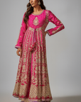 Golconda Ishanya Anarkali Jacket Set with Dupatta - Ready to Ship
