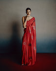 Ruby Rouge Banarasi Saree