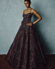 Celestial Plum Radiance Gown