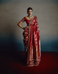 Red Epiphany Bridal Saree