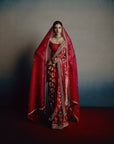 Red Epiphany Bridal Saree