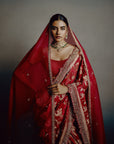 Red Epiphany Bridal Saree
