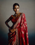 Roselle Banarasi Saree