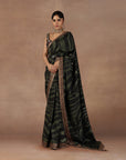 Emerald Green Saree Set
