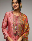 Rashida Tunic Pallazzo Set with Dupatta