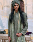 Kirit Sherwani Set with Stole