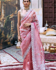 Krishna Shveta Saree Set