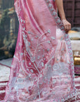 Krishna Shveta Saree Set