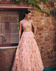 Pink Rose Lehenga