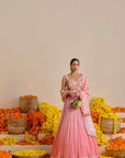 Rose Pink Lehenga Set