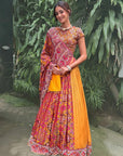 Mustard Heritage Patola Lehenga
