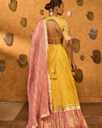 Spiced Ochre Lunar Lehenga Set