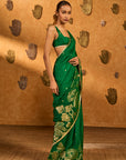 Green Zen Saree