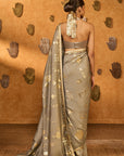 Claymelt Totem Line Saree