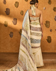 Rainbow Muse Gota Saree