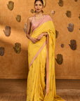 Yellow Bloom Keeper Saree