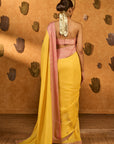 Yellow Bloom Keeper Saree
