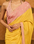 Yellow Bloom Keeper Saree