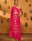 Raspberry Wishdrop Kaftan