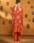 Rust Moon Garden Kurta Set