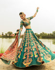 Green Banno Lehenga