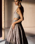 The Wild Paradise Lehenga