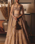 The Aged Tissue Masai Landscape Lehenga