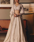 The Silver Needle Saadgi Lehenga