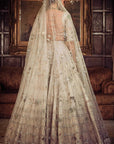 The Kamalbagh Aurum Ekru Lehenga