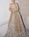 The Eden Pearl Limestone Lehenga