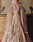 The Amazonica Tissue Lehenga