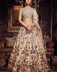 The Satire Japanese Pink Lehenga