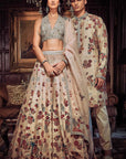 The Satire Japanese Pink Lehenga