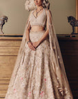 Flamingos of the Wild Lehenga