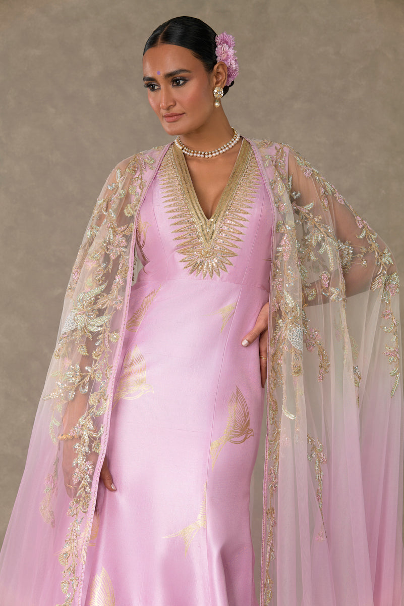 Barfi Pink &#39;Son-Chidiya&#39; Gown