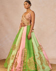 Gulposh Lehenga