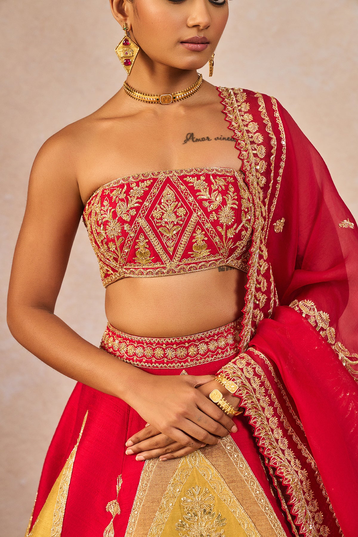 Garam Masala Lehenga