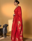 Crimson Tijila Saree